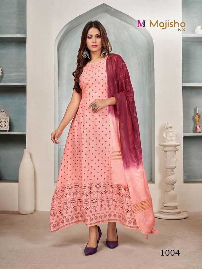 Majisha Nx Maharani 1 Exclusive Wear Wholesale Kurti With Dupatta Collection 